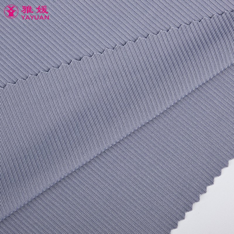 Hot Sale High Elastic Rib 87 Nylon 13 Spandex Swimwear Sleepwear Shapewear Tank Top Briefs Stretch Fabric Nylon Spandex Fabric