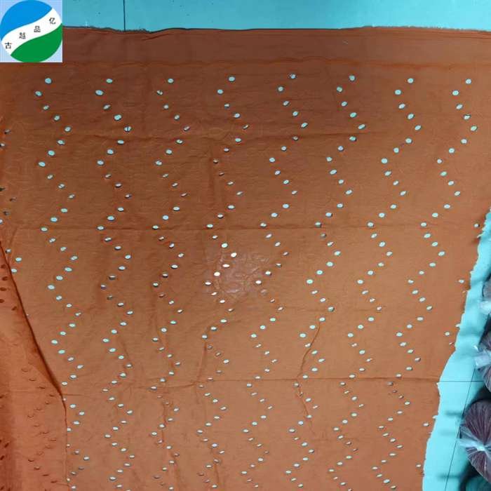 African cotton embroidery lace fabric with holes nigerian swiss lace embroidered stock fabric