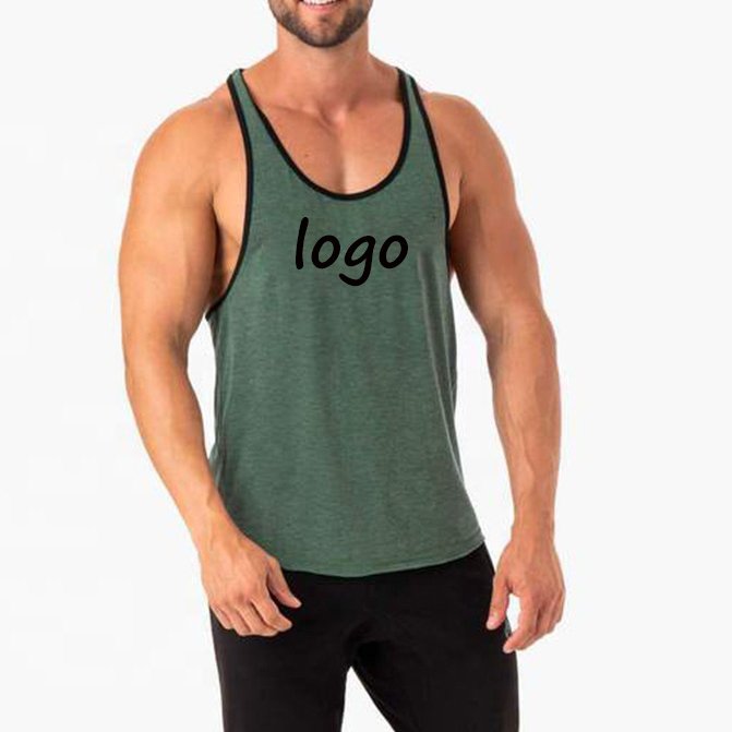 Cotton / Bamboo Fiber Men's Tank Tops