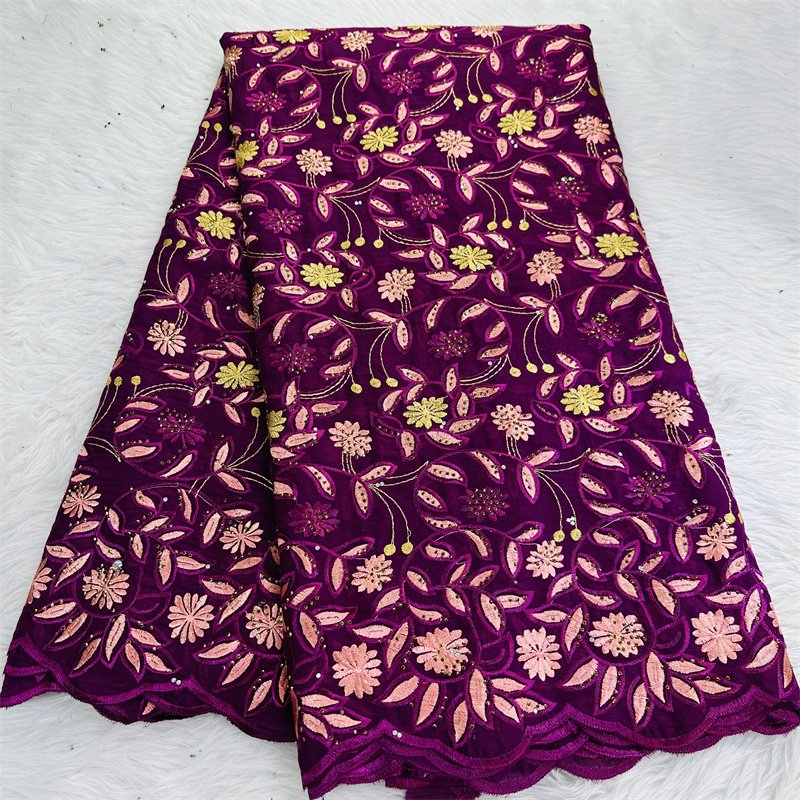 100% cotton lace fabrics african swiss voile 2023 new arrivals high quality swiss voile cotton laces