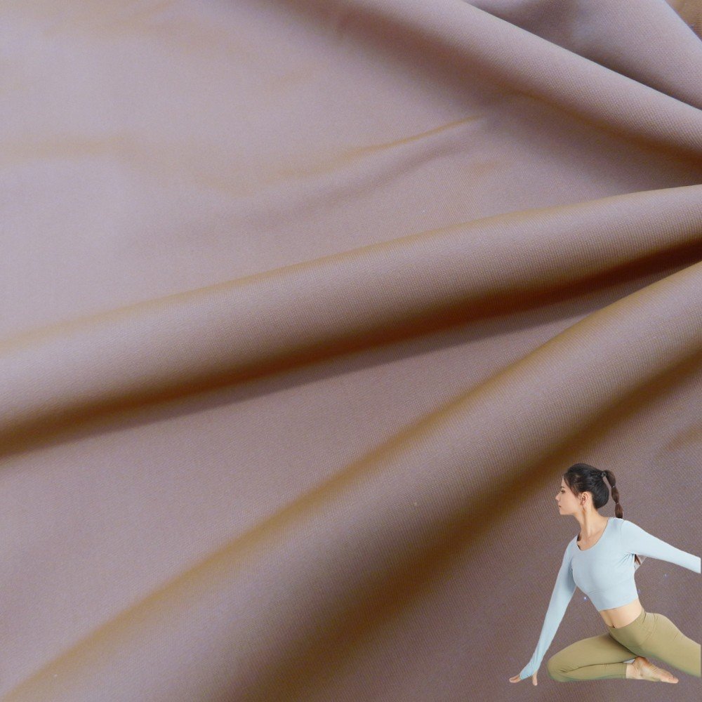 High Elastic Polyamide 74 Spandex 26 Ribbed Texture Leggings Fabric with Quick-Dry Feature for Swimwear