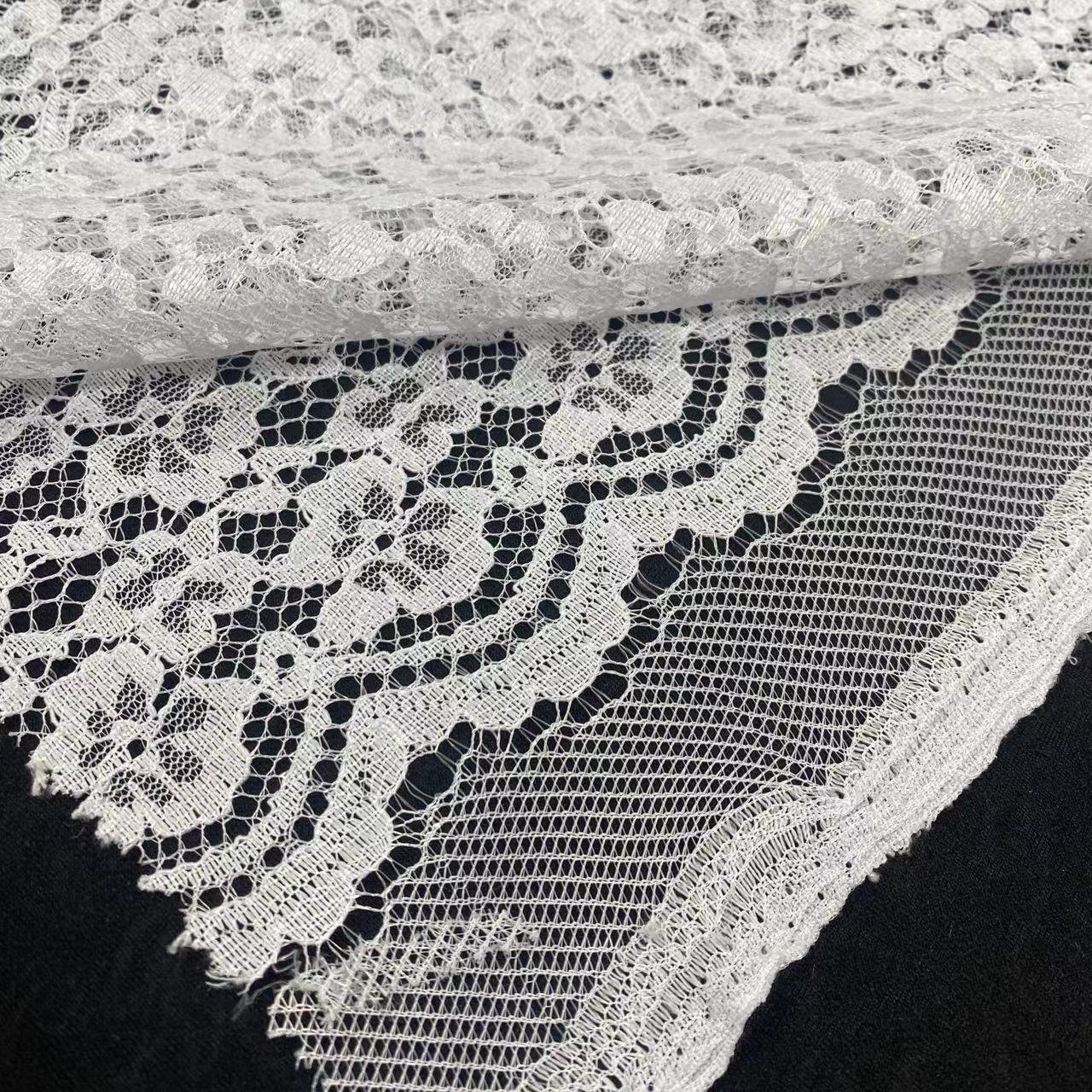 100% polyester lace fabric,Flower lace embroidery fabric,wedding dress lace fabric for women,Soft ,Multi-color custom,wholesale