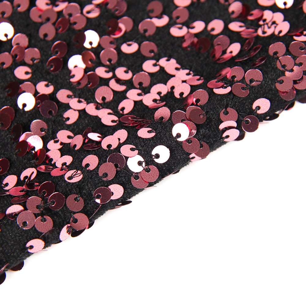 Special price Most Popular nylon sequin embroidery fabric velvet three-dimensional sequin embroidery for winter dresses material