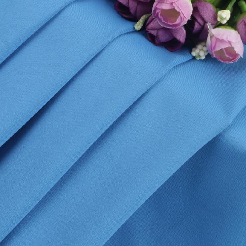 OEM Customized Wholesale 170Cm Cotton Feeling Soft High Elastic 92% Nylon 8% Spandex Fabric For Yoga Sport Clothes