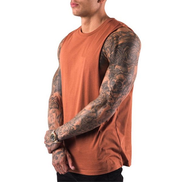 Wholesale Custom Factory Made Tank Top For Gym Wear Fitness Wear Bodybuilders Look Tank Top