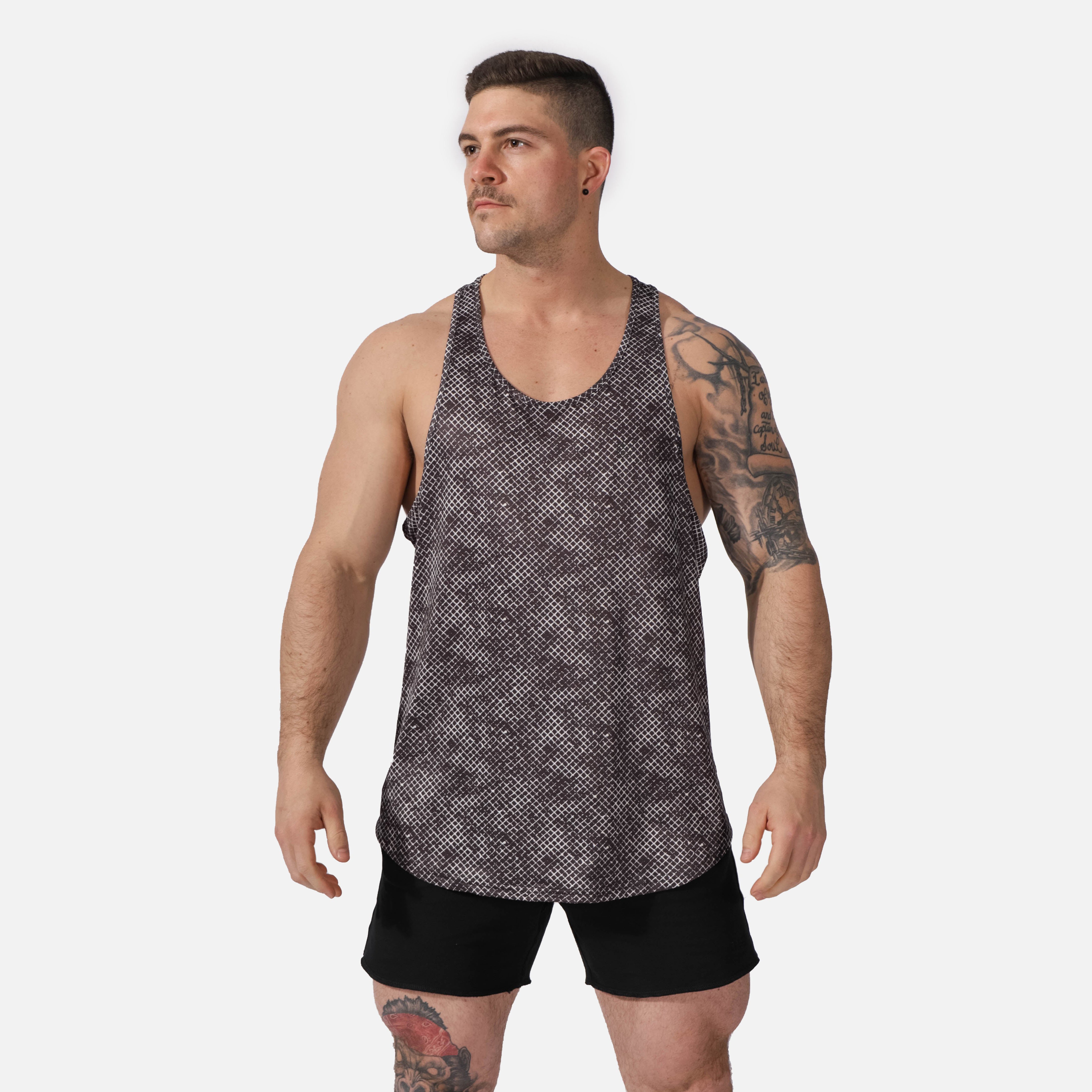 Pakistan Supplier's Custom Men's Fitness Gym Wear Cotton Custom Made Vest Singlets Casual Style Tank Tops Washed Technics