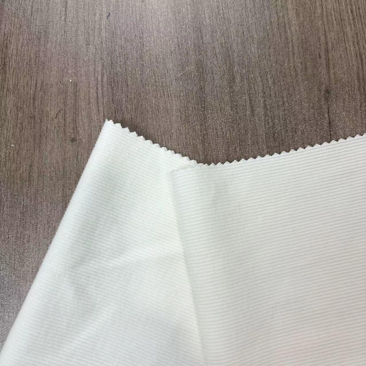 Cotton Spandex 2x2 Rib Solid Knitted Fabric Dyed Plain Style T-shirts Skirts Dresses Sportswear Suits-1088 Weft Kitted Type Free