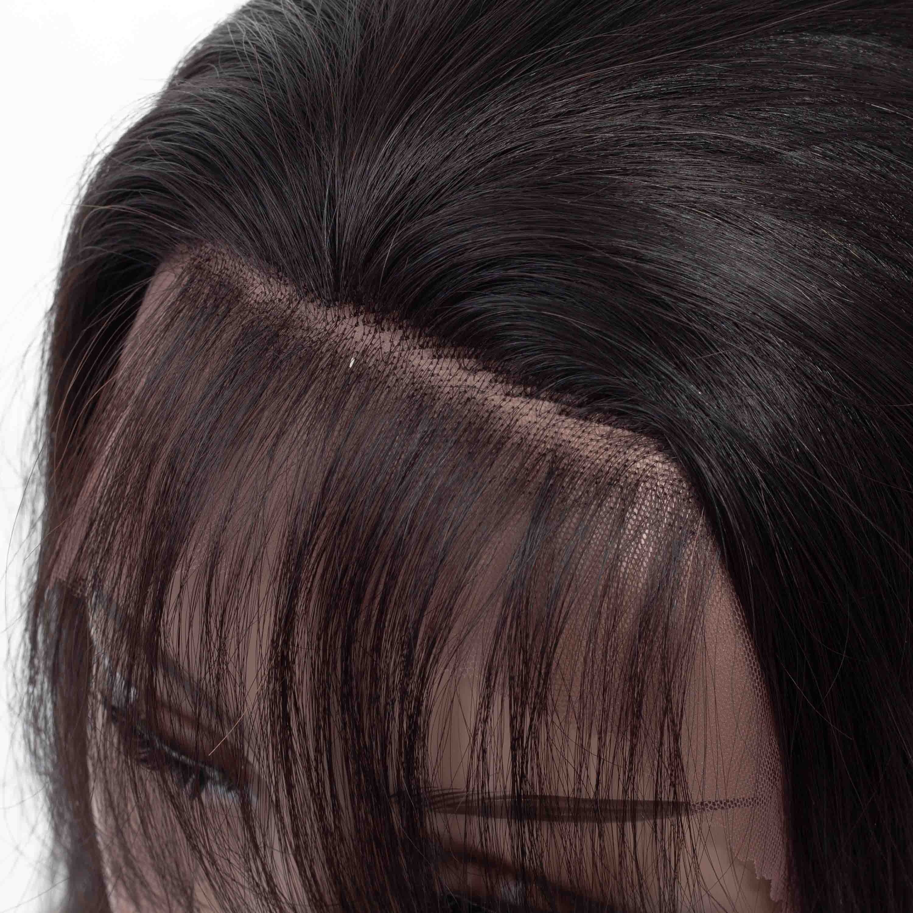 100% Virgin Brazilian Hair Straight Fashion Front 360 Full Lace Human Hair Wigs