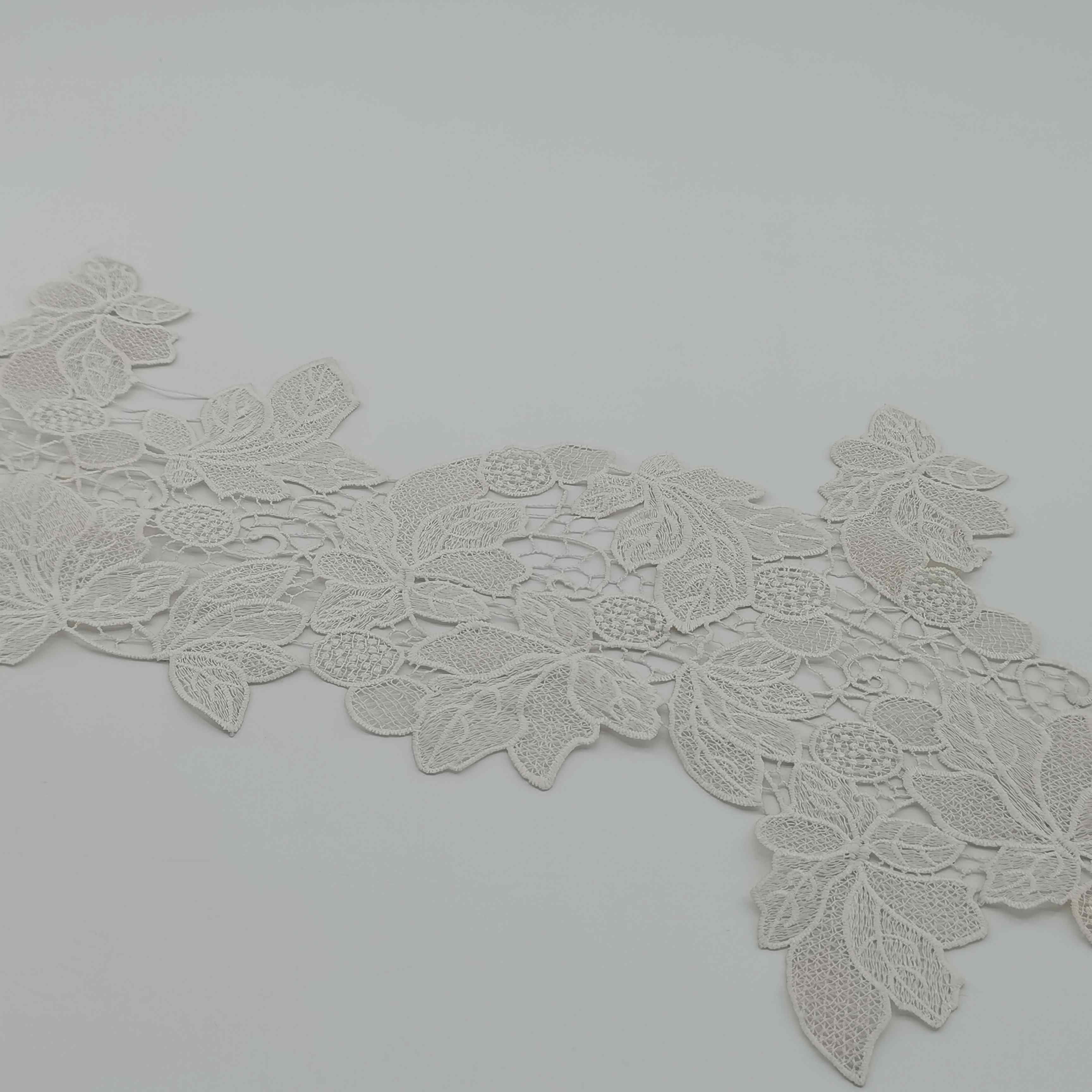 Trendy ladies front neck lace collar as accessories and decoration by sewing on clothing