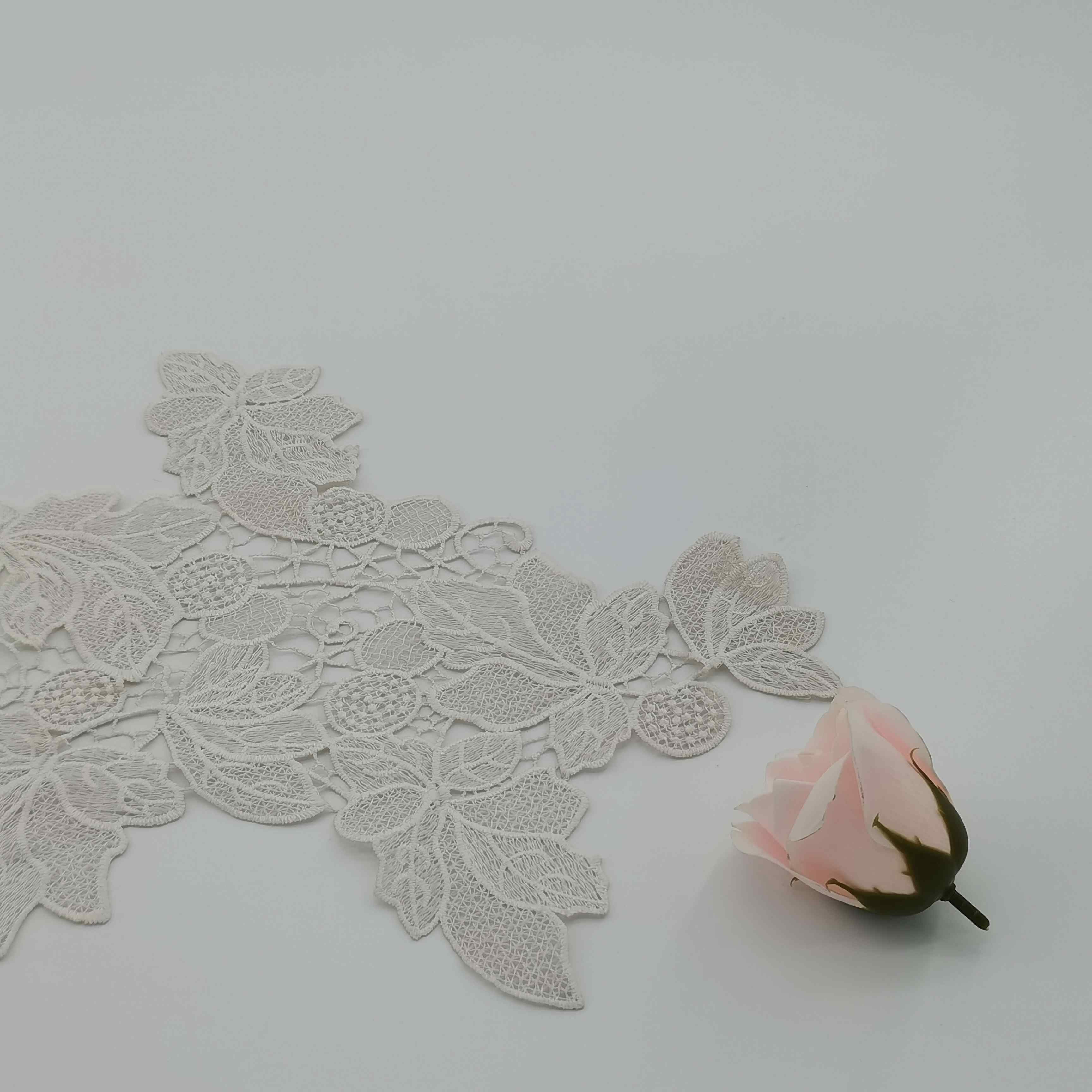 Trendy ladies front neck lace collar as accessories and decoration by sewing on clothing