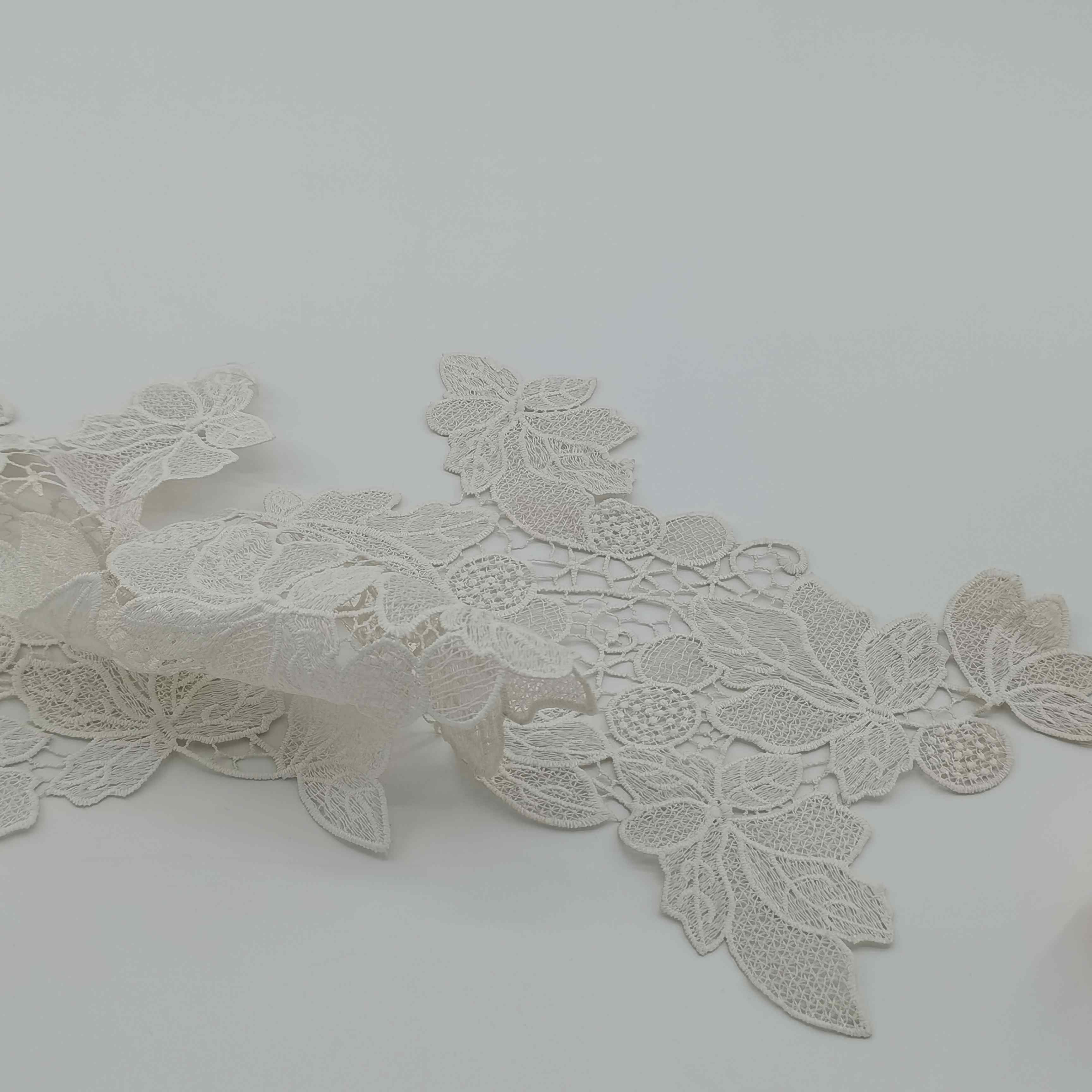 Trendy ladies front neck lace collar as accessories and decoration by sewing on clothing