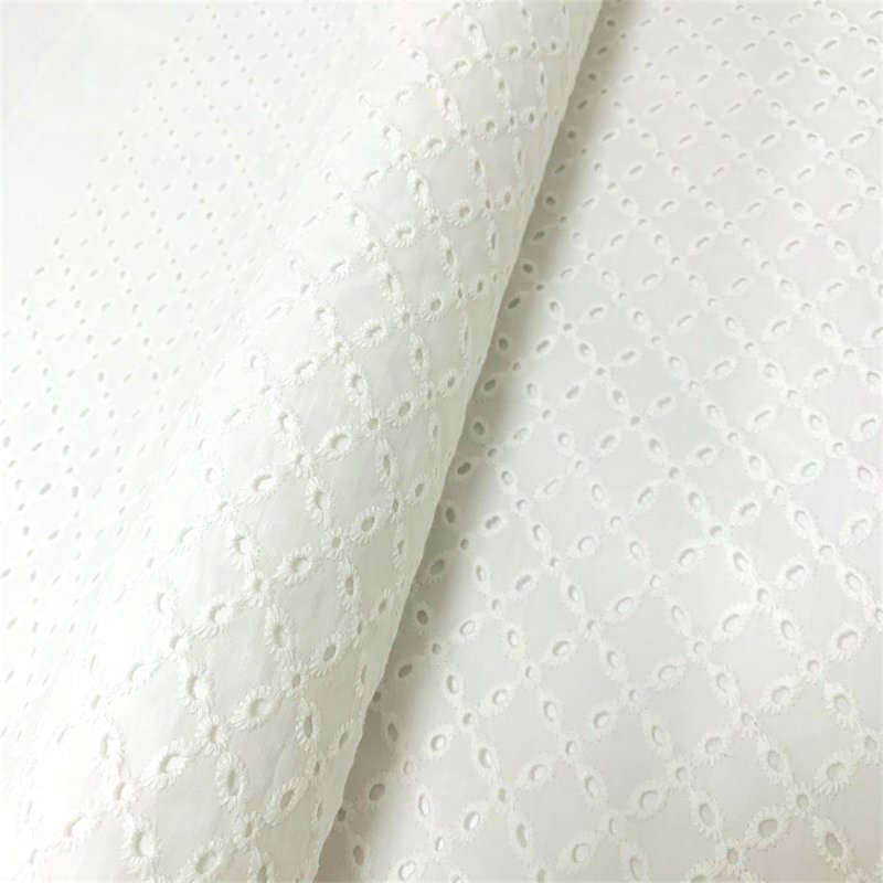 New Arrival High Quality Cotton Embroidered Fabric For Clothes Quilt
