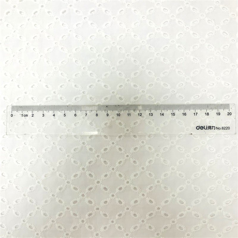 New Arrival High Quality Cotton Embroidered Fabric For Clothes Quilt