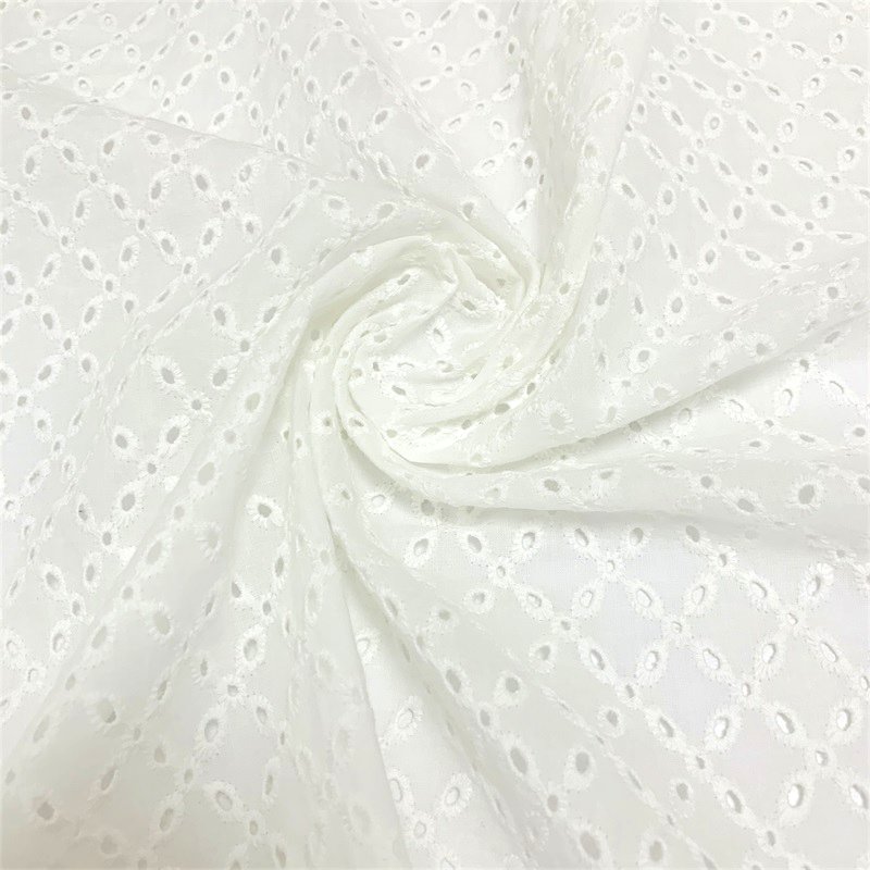 New Arrival High Quality Cotton Embroidered Fabric For Clothes Quilt