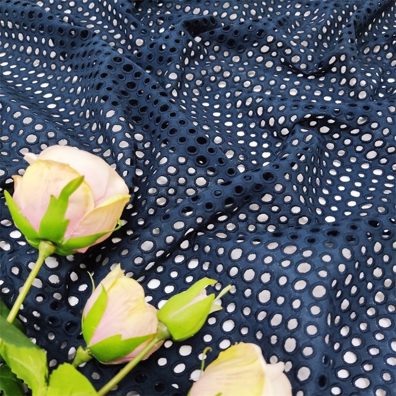 New Arrival High Quality Cotton Embroidered Fabric For Clothes Quilt