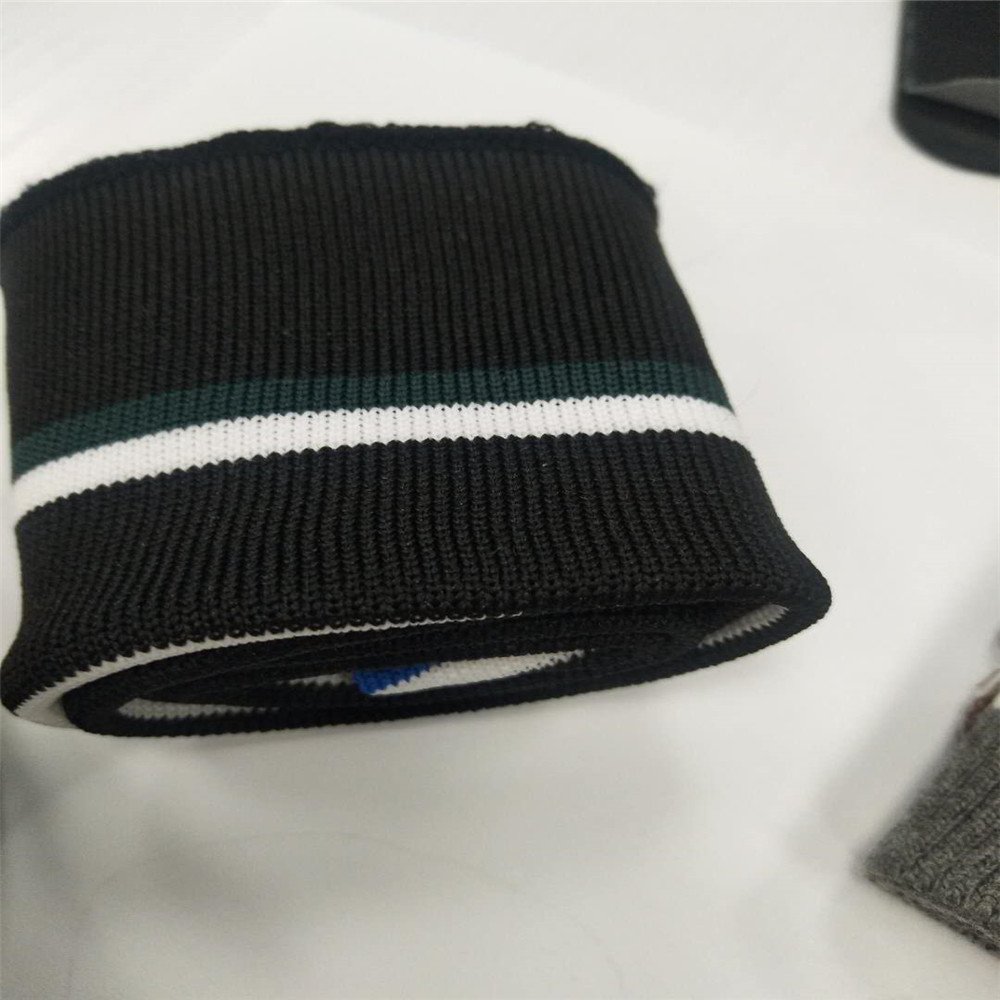 hotsale knitting rib collar cuff fabric for sport wear