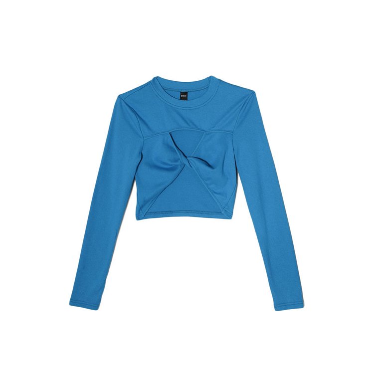 Wholesale High Quality Crop Tops Solid Color Rib Knit T-Shirts Plain Cutout Sexy Women Crop Tops