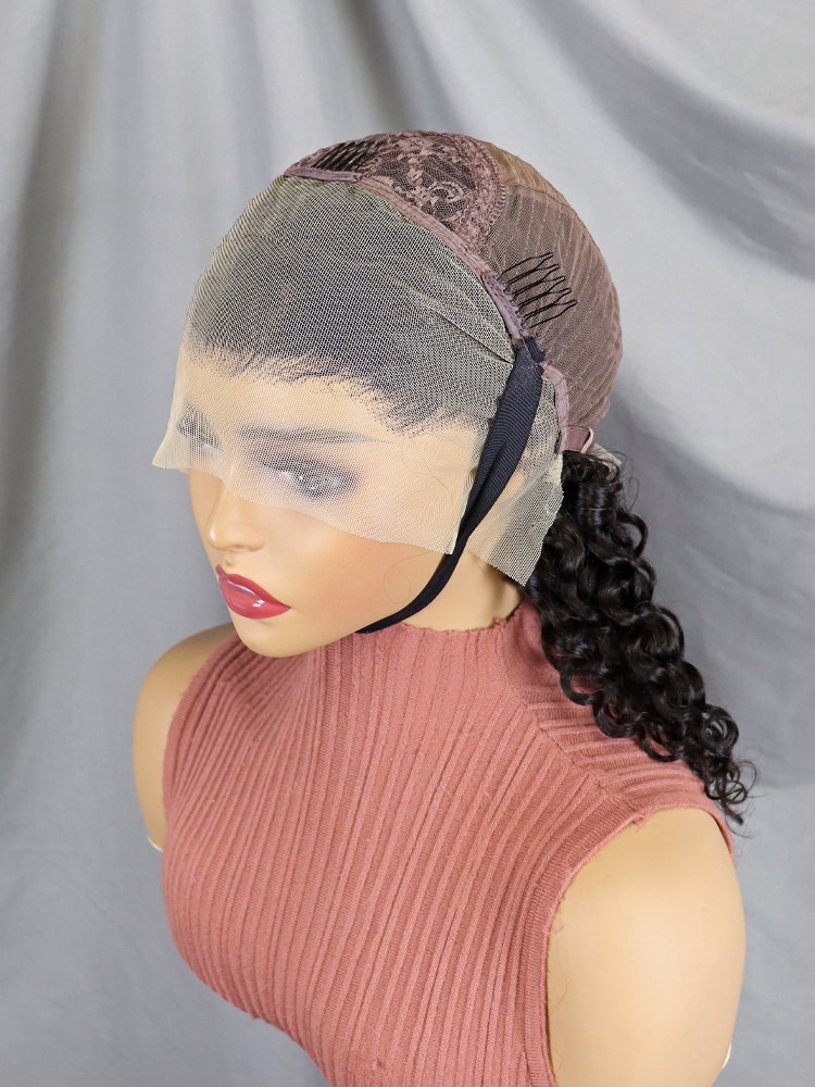Mona Hair Factory Wholesale 13x4 Transparent Lace Full Frontal Wigs 100% Natural Human Hair Wigs Original Vietnamese Raw Hair