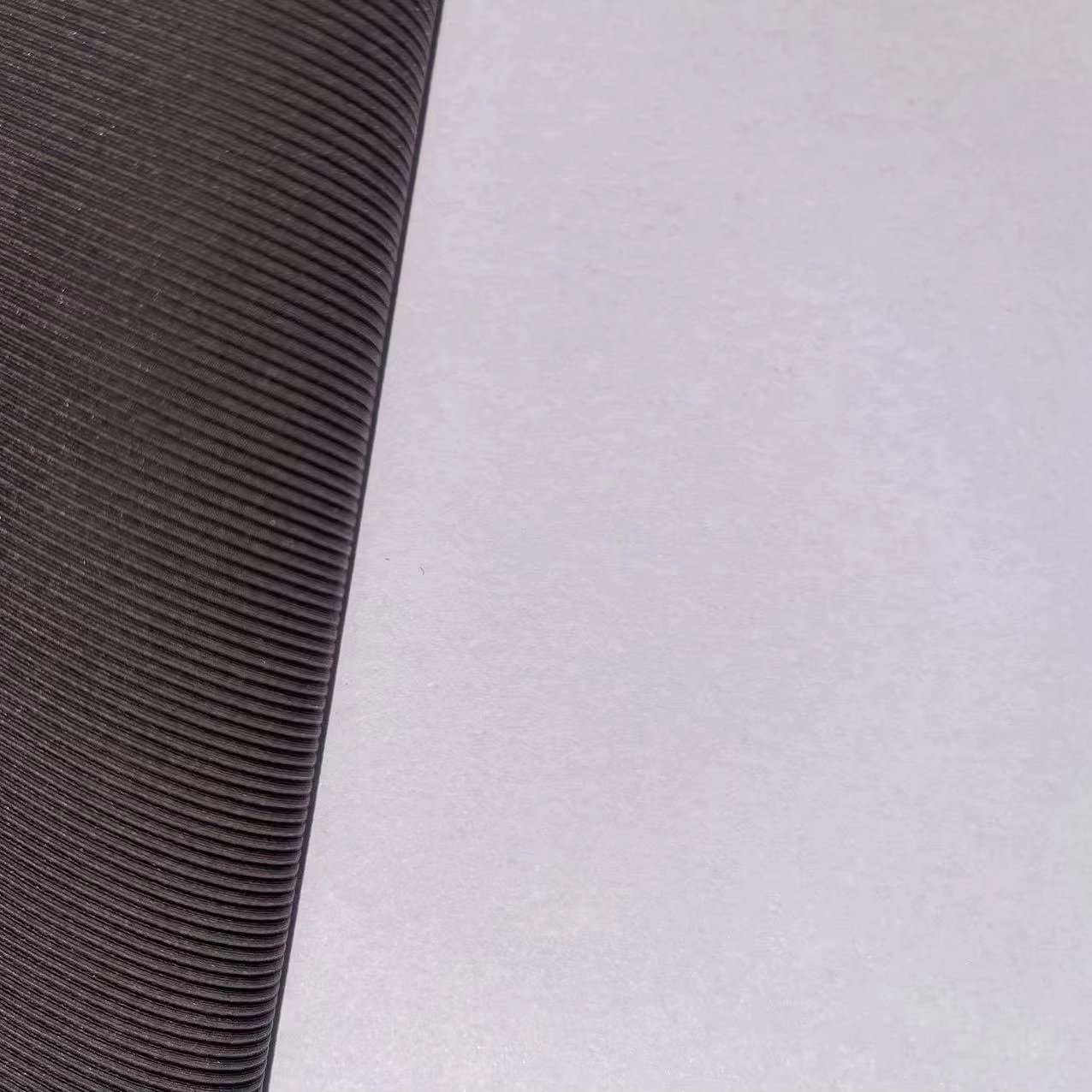 Custom High Quality High Elastic Polyamide Spandex Ribbed Fabric Stock Weft Knitted Yoga Material For Sportswear