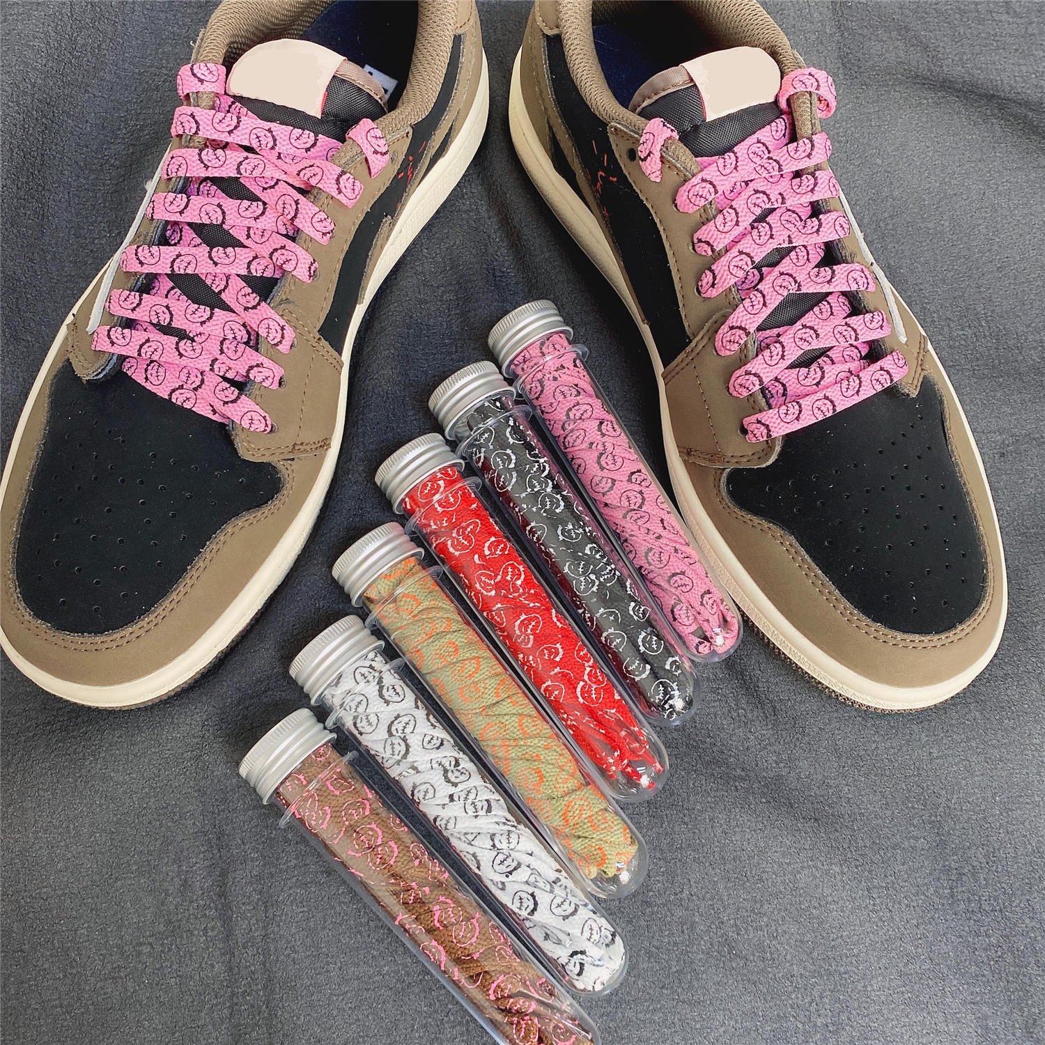 Polyester children shoelaces flat polyester laces hot sale shoestring stock shoelaces
