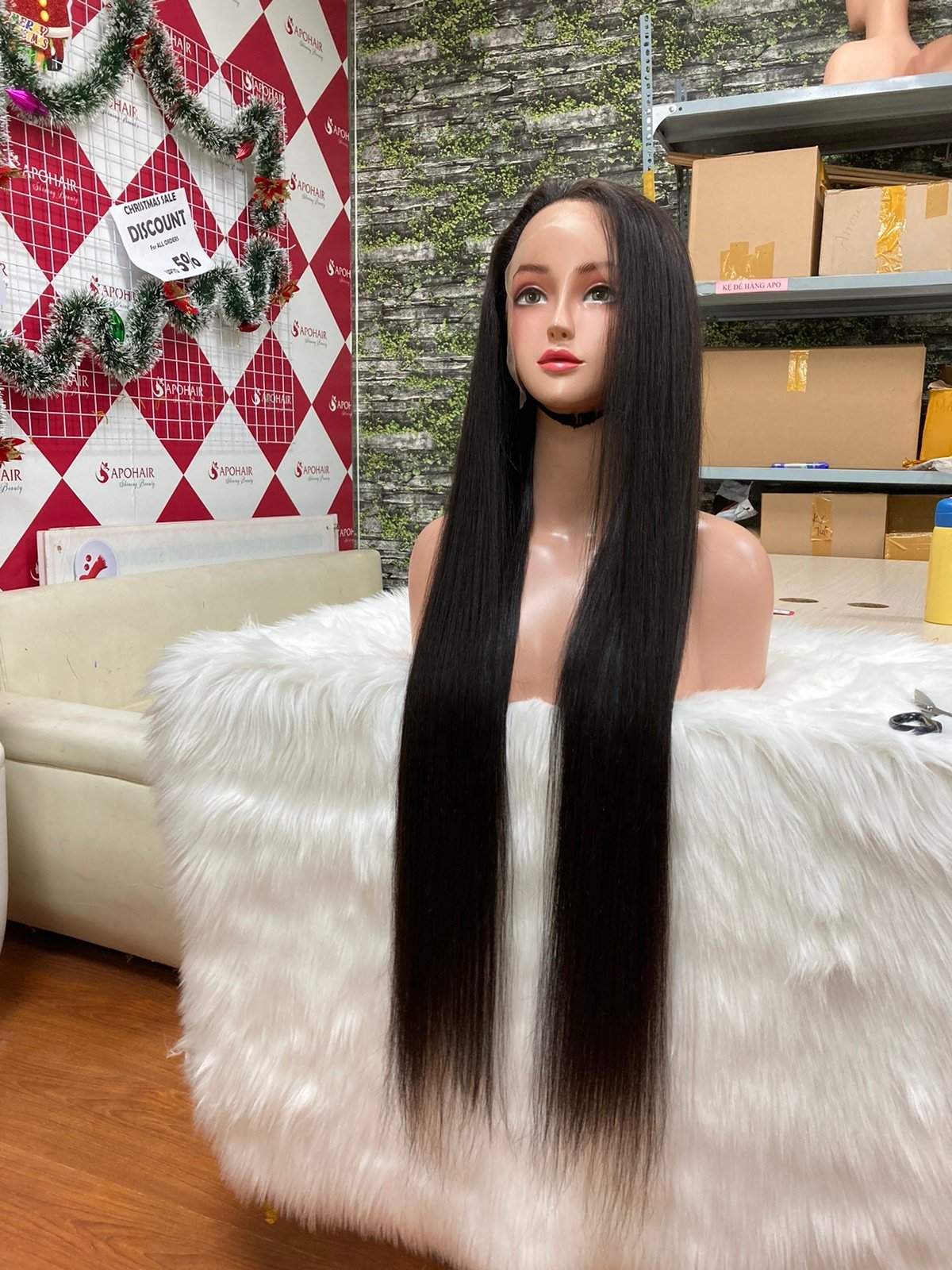 Human hair HD 360 lace wigs silky straight raw vietnamese hair wigs for black women hot selling hair wigs