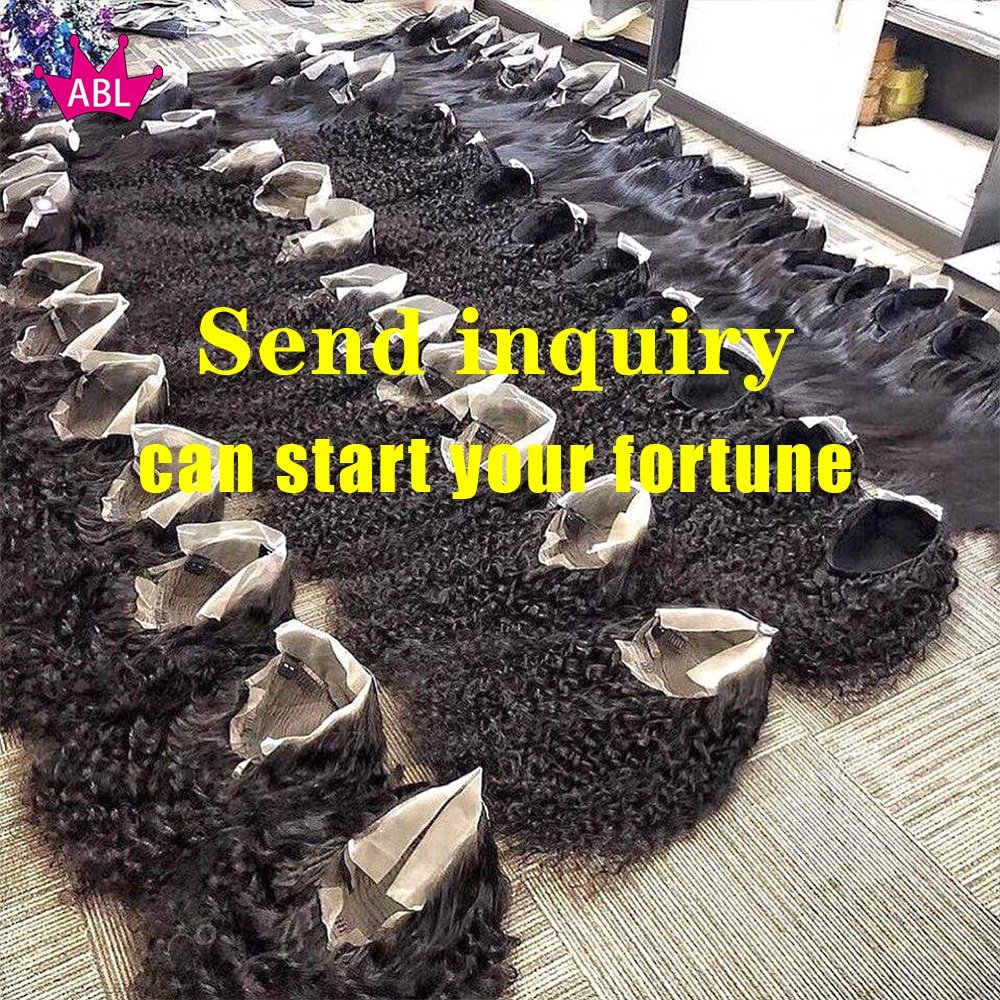 Wholesale Brazilian 13x6 HD Human Hair Transparent Lace Front Wig for Black Women, Kinky Curly 13*4 HD Swiss Lace Frontal Wigs