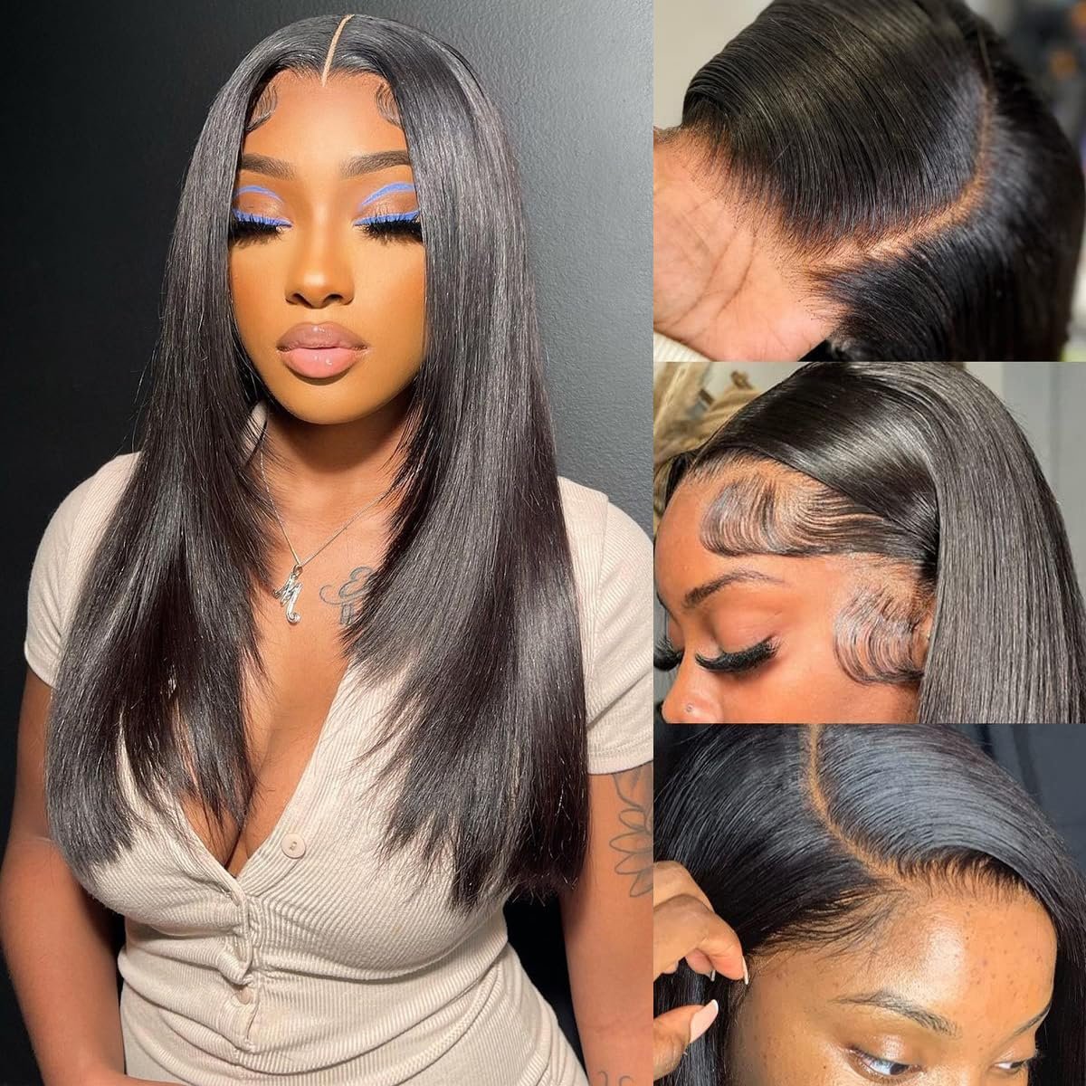 Cheap Raw Indian Hair Glueless Wigs 13x6 Hd Lace Front Wig Human Hair vietnamese raw hair Lace Frontal Wig For Black Women
