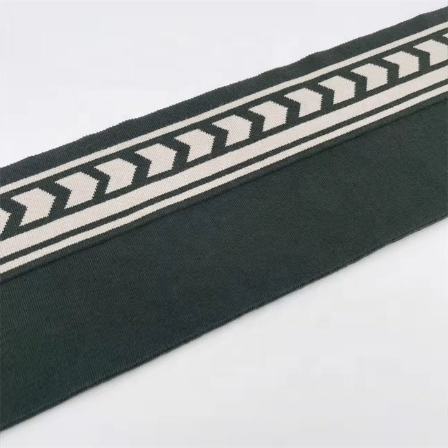 2022 New Product Premium 97%Polyester 3%Spandex Rib knit collar for cotton clothing, down jackets, bomber jackets, sportswear
