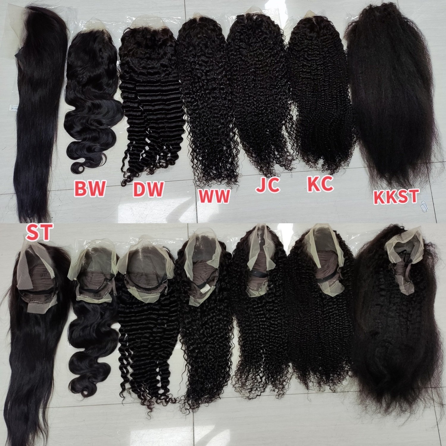 Letsfly Cheap Custom-Made Ear to Ear 9A Lace Frontal Human Wigs, 16inch-30inch Wholesale Natural Hair Wigs With Closures