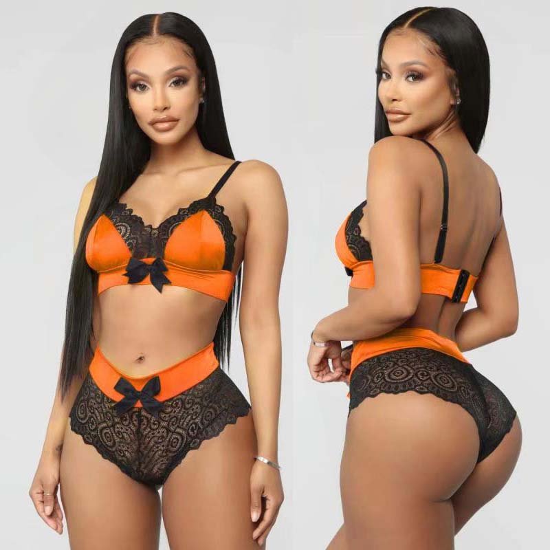 Shiny Erotic Lace Private Label See Through Bra Women Lingerie Dropshipping