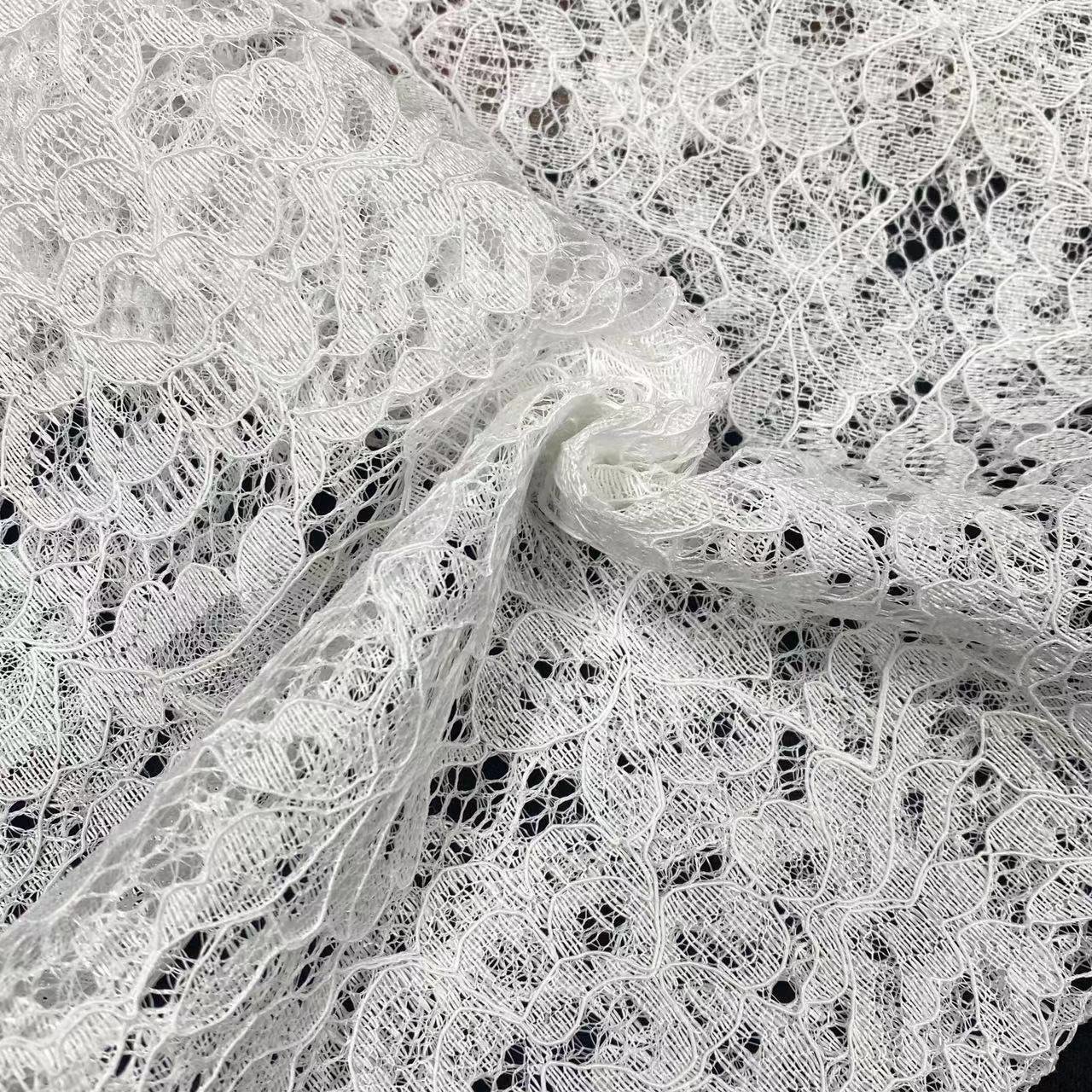 100% polyester lace fabric,Flower lace embroidery fabric,wedding dress lace fabric for women,Soft ,Multi-color custom,wholesale