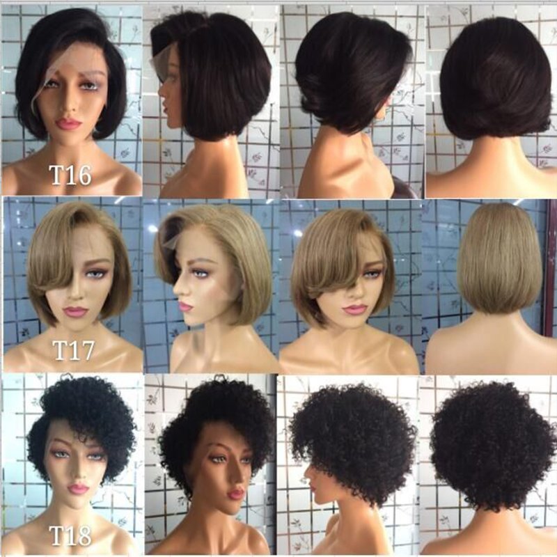Pixie Cut Curly Wig,cheap Perruque Human Hair Wig for Black FREE Short Brazilian 13x4 Lace Frontal Pixie Wig,hd Lace Women Long