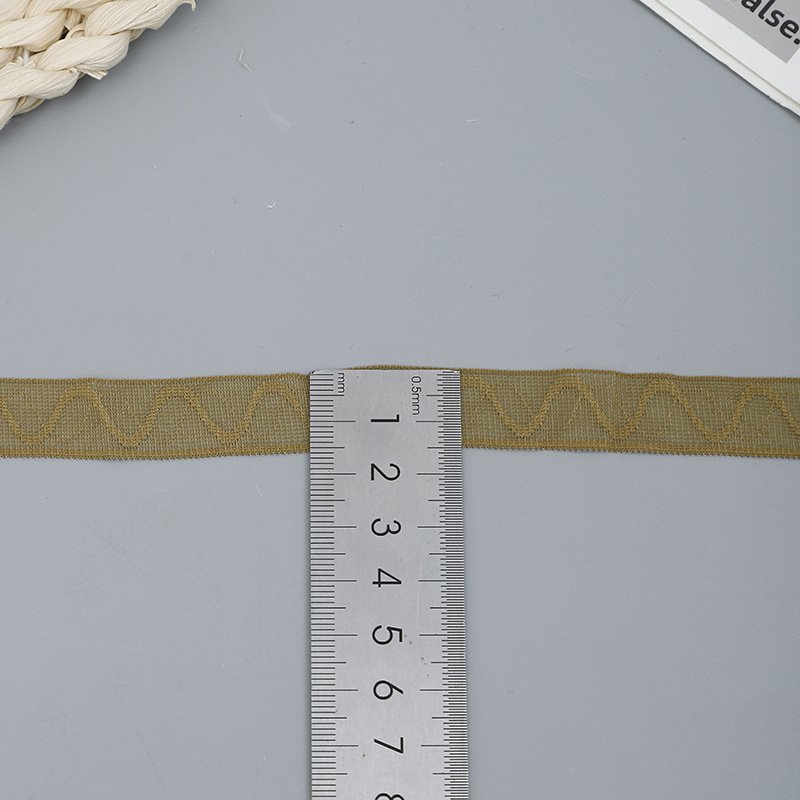 Elastic lace nylon knitted spandex flower warp knitted lace light and soft women's underwear clothing accessories