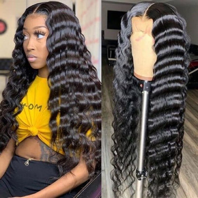 Wholesale Cheap Brazilian Hair Hd Lace Wigs, Full Lace Wig With Kinky Curly Hair,Body Wave Human Hair Wigs For Black Women
