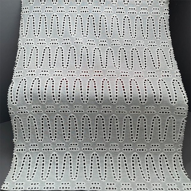 TUTON Top Quality Custom Wholesale TC Cotton Guipure French Lace Embroidery Fabric For Dress