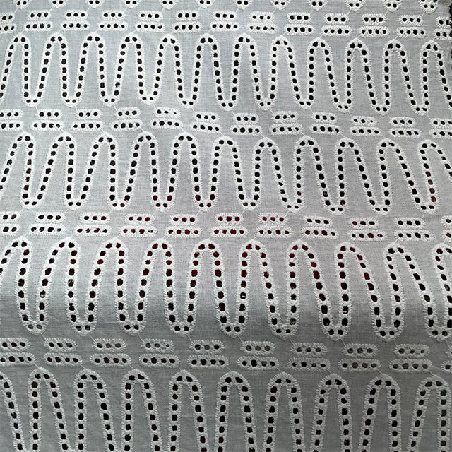 TUTON Top Quality Custom Wholesale TC Cotton Guipure French Lace Embroidery Fabric For Dress