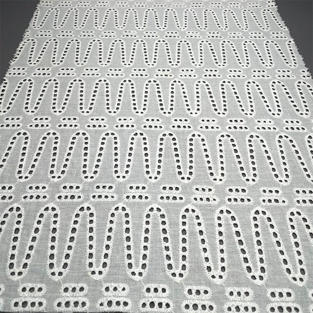 TUTON Top Quality Custom Wholesale TC Cotton Guipure French Lace Embroidery Fabric For Dress