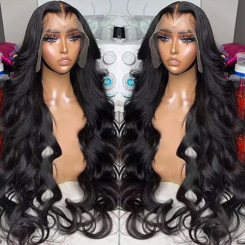 Glueless Full Hd Swiss Transparent Lace wigs 13X4 13x6 Human Hair Lace Front Wig Body Wave Hair Vendors Factory Prices