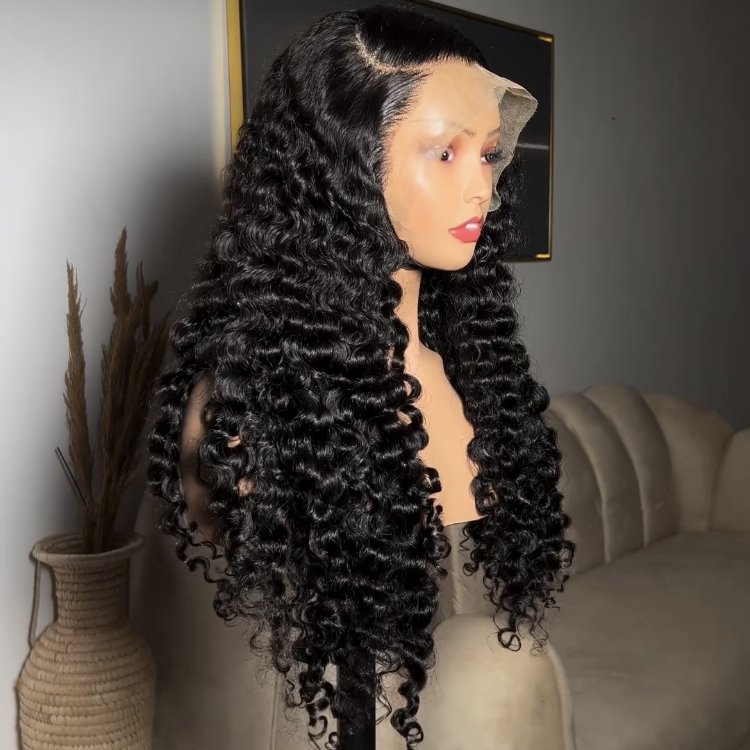 Raw Burmese Curly virgin Human Hair Lace Front wigs Brazilian hair extensions Glueless Hd Lace Wigs For Black Women