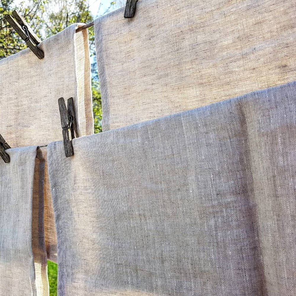 High quality factory Golden supplier eco-friendly flax pure wholesale 100% linen fabric