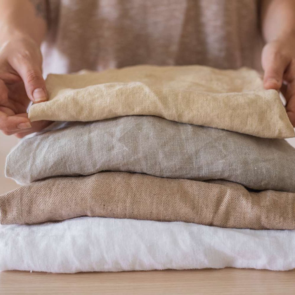 High quality factory Golden supplier eco-friendly flax pure wholesale 100% linen fabric