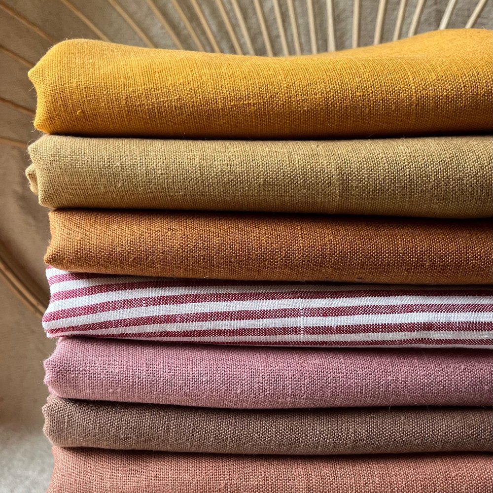 High quality factory Golden supplier eco-friendly flax pure wholesale 100% linen fabric