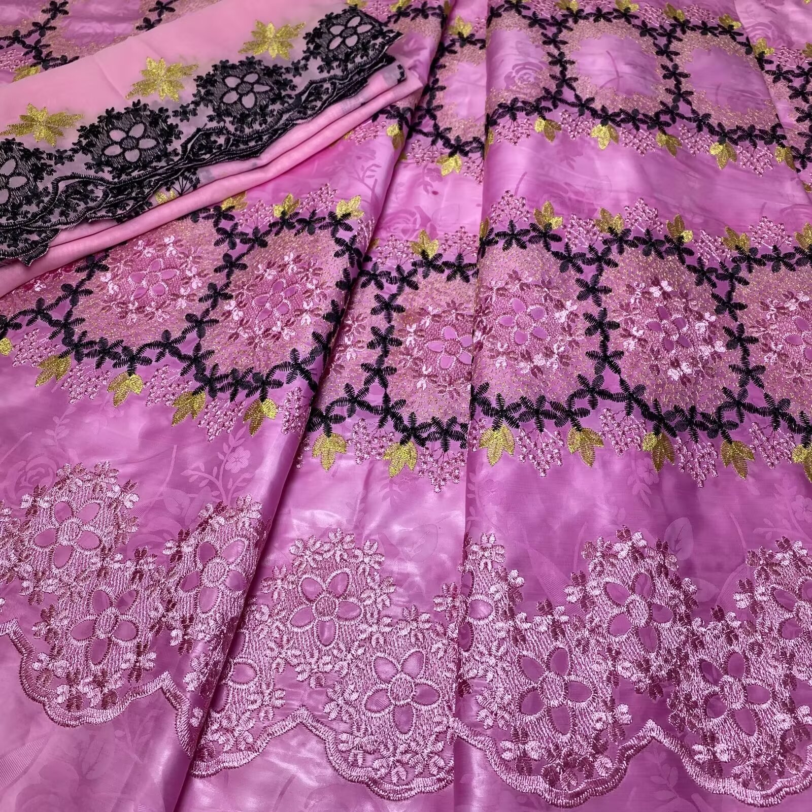 New highest quality african bazin dress big width 160cm african bazin wax dress african stonnes bazin
