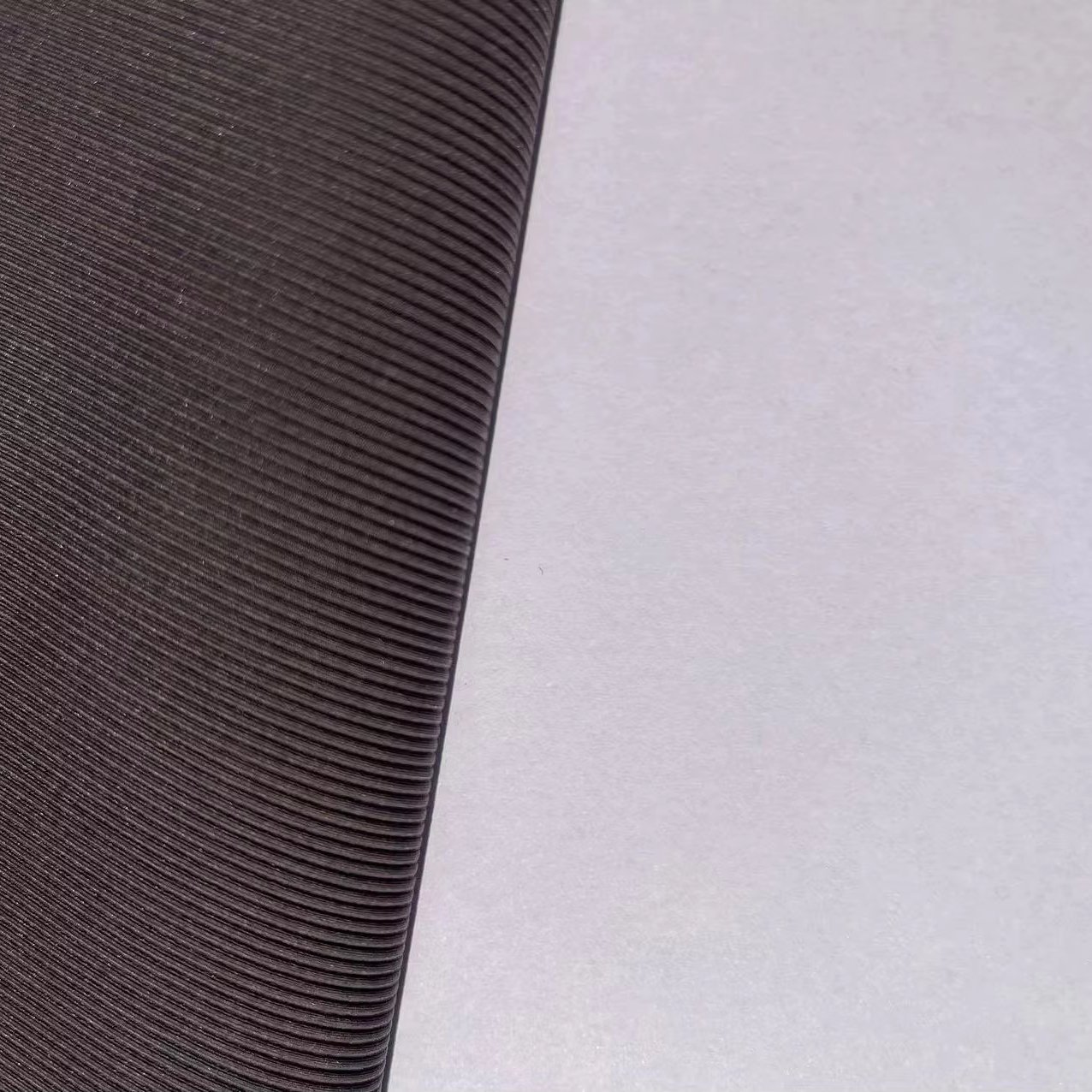 New Model Customized Stock High Elastic Polyamide Spandex Weft Knitted Ribbed Yoga Fabric For Activewear