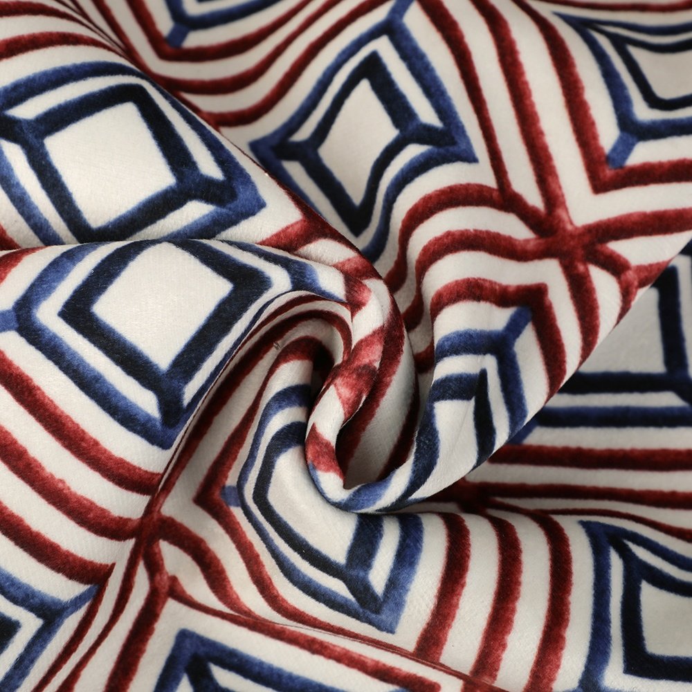 100% Polyester Embossed Velvet Fabric New Design For Home Sofa Upholstery