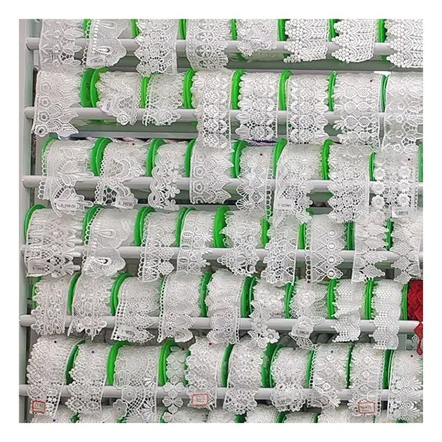 Manufacturer Wholesale Hot Sale Polyester Embroidery Trimming Lace
