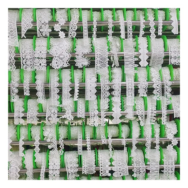 Manufacturer Wholesale Hot Sale Polyester Embroidery Trimming Lace