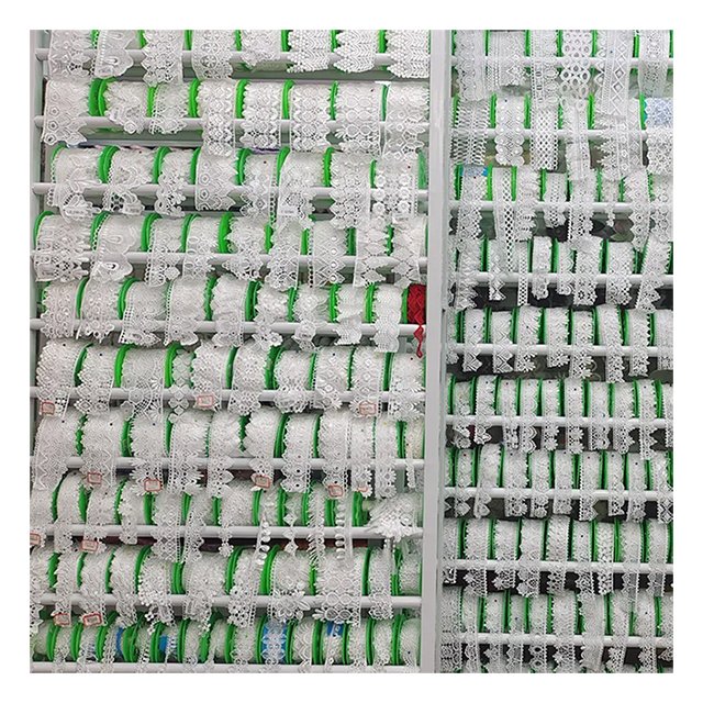 Manufacturer Wholesale Hot Sale Polyester Embroidery Trimming Lace