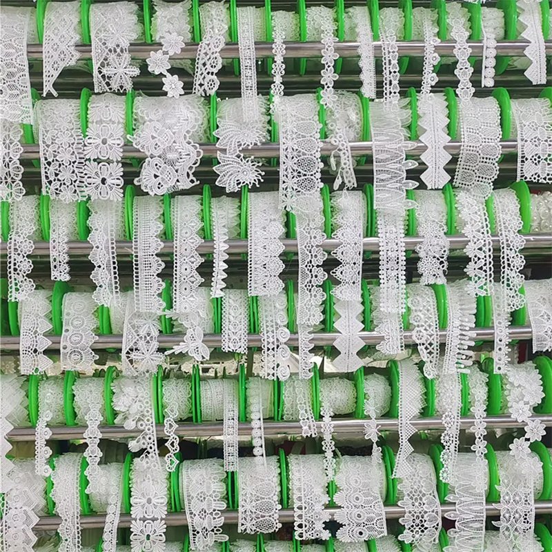 Manufacturer Wholesale Hot Sale Polyester Embroidery Trimming Lace
