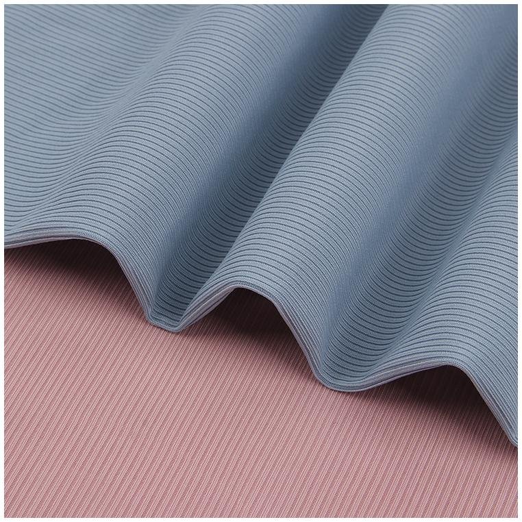 Polyester high elastic drape fabric 180g imitation brocade ice silk ribbed spring and summer light fashion women's casual